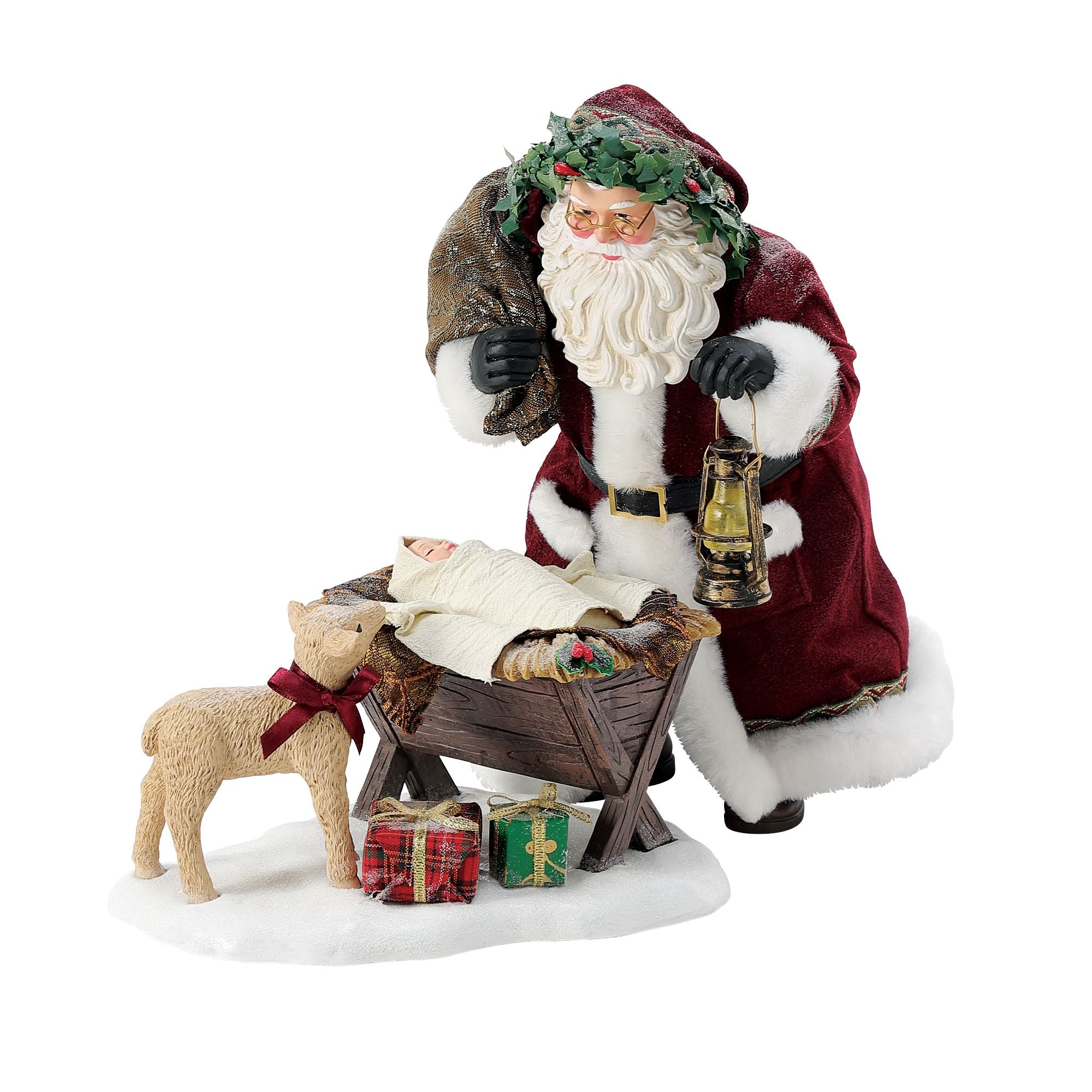 dept 56 デパートメント56 サンタオルゴール　クリスマス Sleep in Heavenly Peace – Department 56