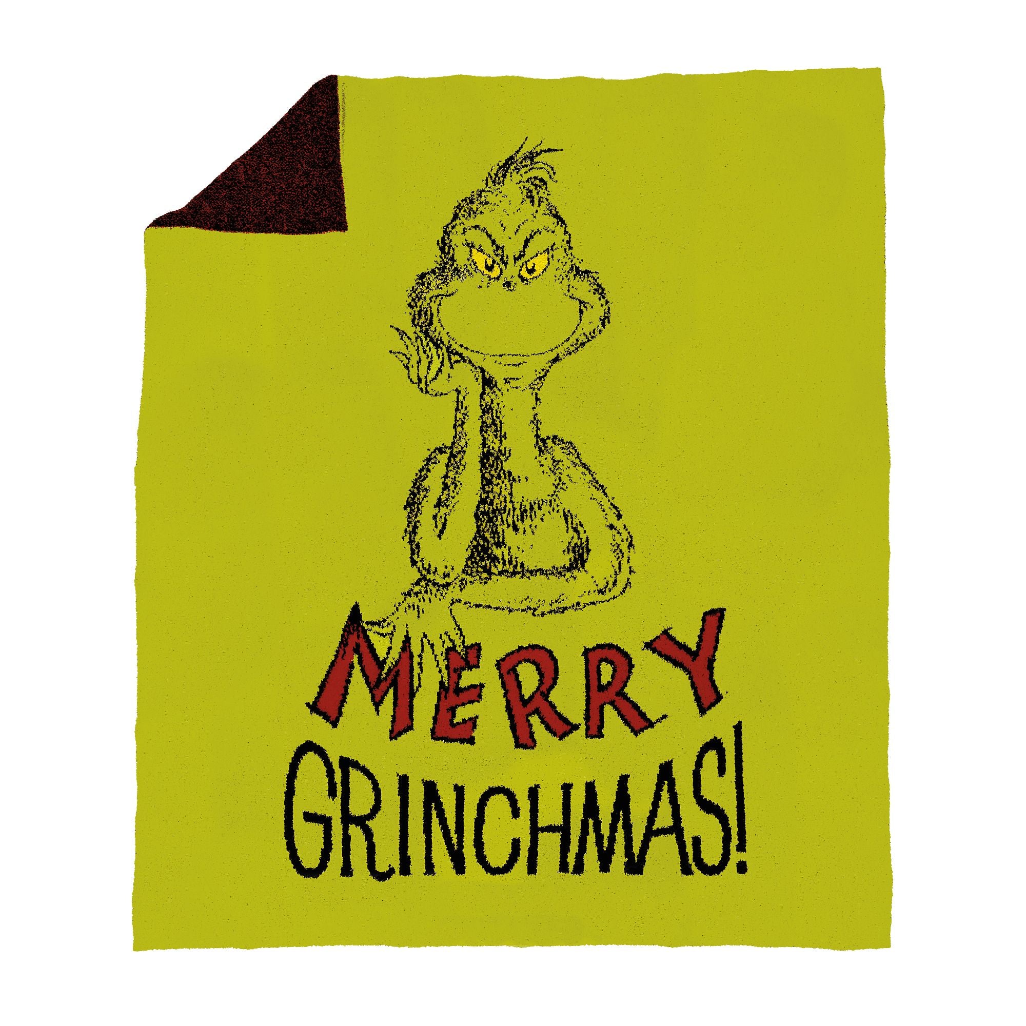 Department 56 Merry Grinchmas Blanket - Thumbnail 2