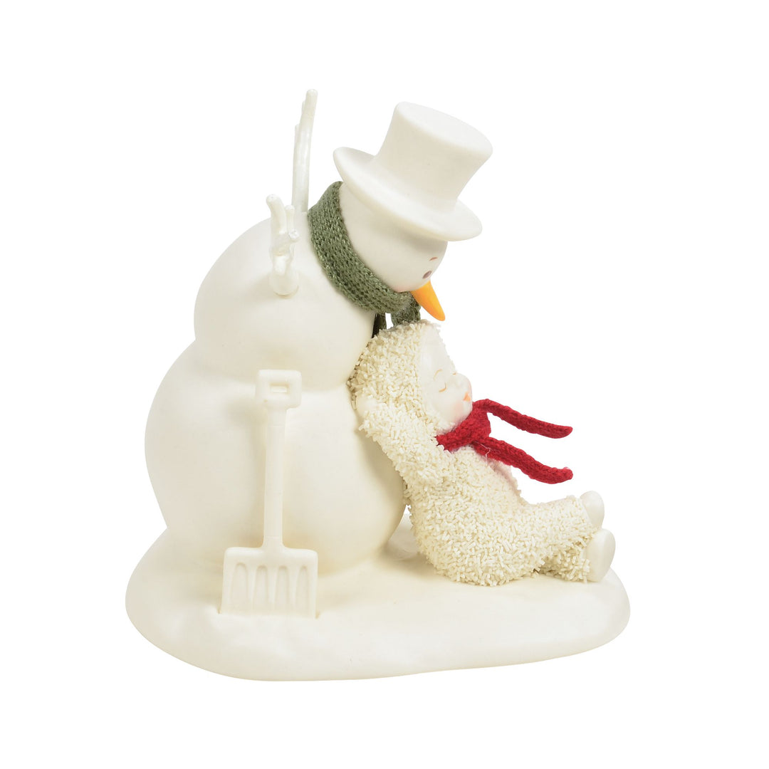 Building Snowman Is Exhausting