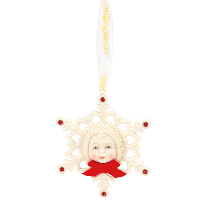 Snowflake Kisses ornament