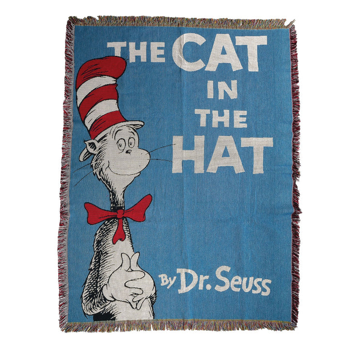 Cat in the Hat Book Blanket