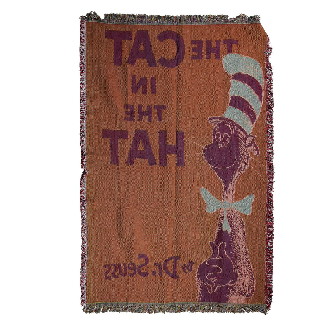 Cat in the Hat Book Blanket