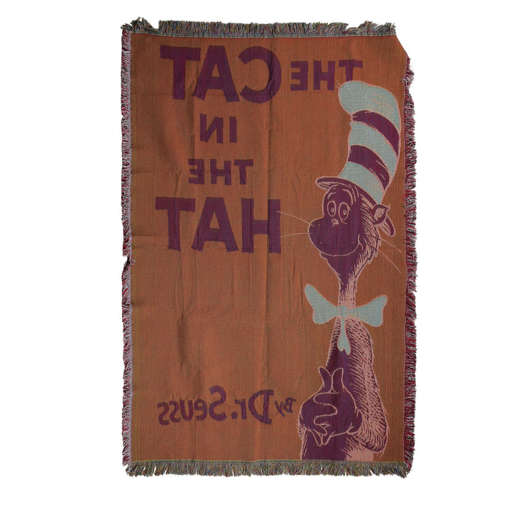 Cat in the Hat Book Blanket