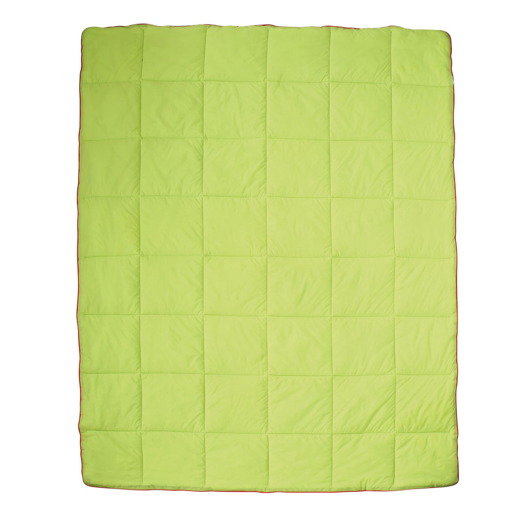 Grinch Puffer Blanket