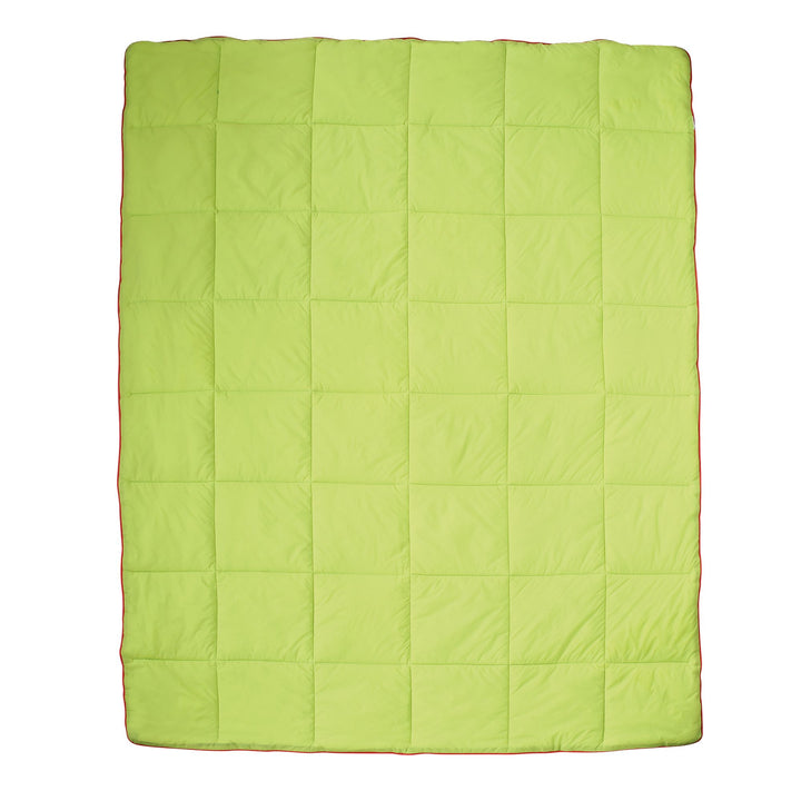 Grinch Puffer Blanket