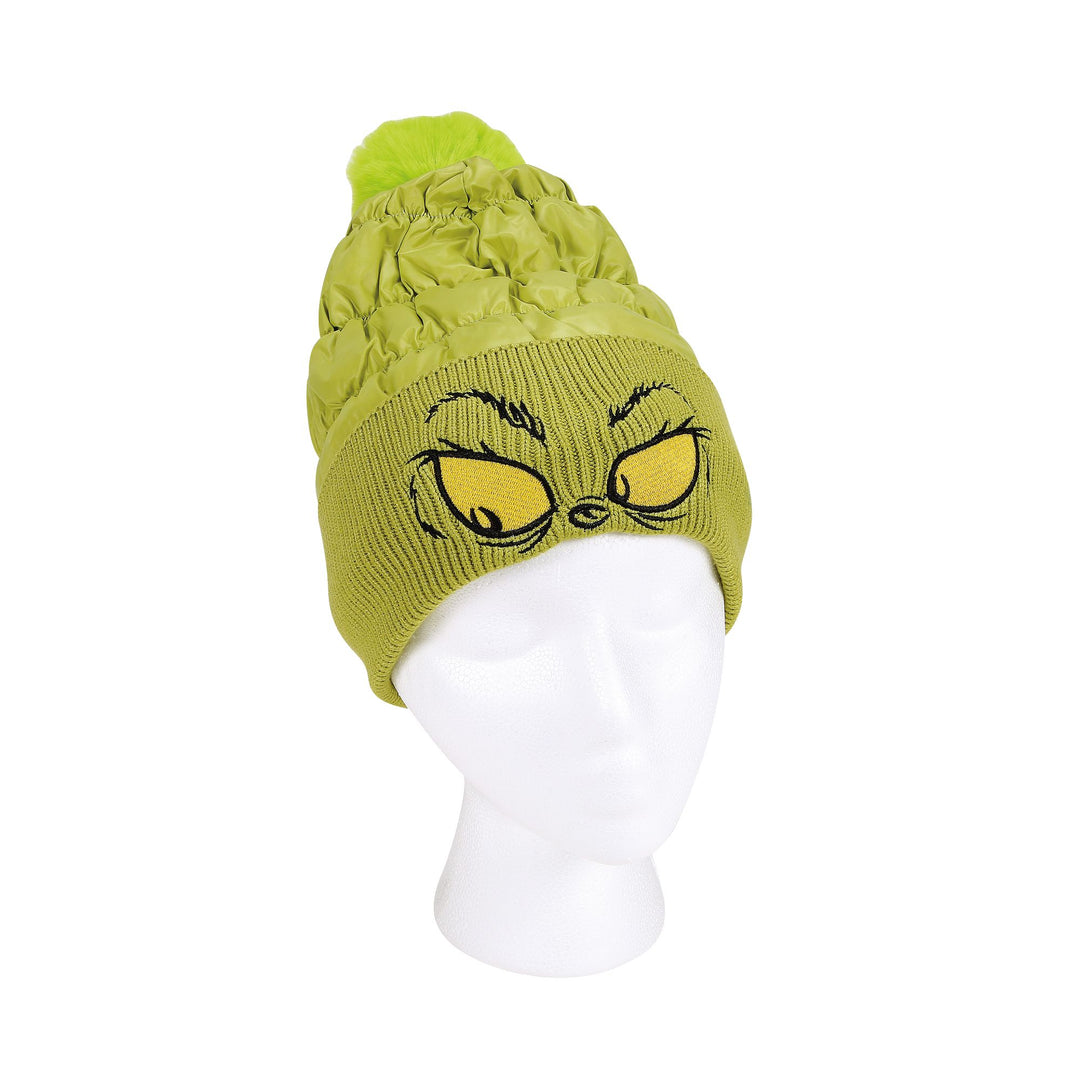 Grinch Puffer Hat
