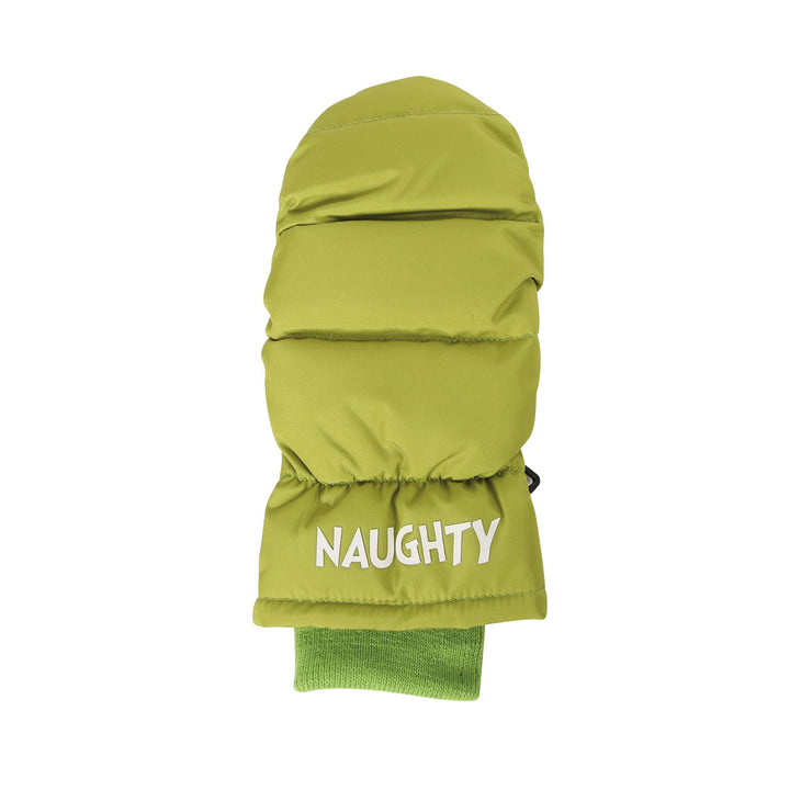 Grinch Puffer Mittens