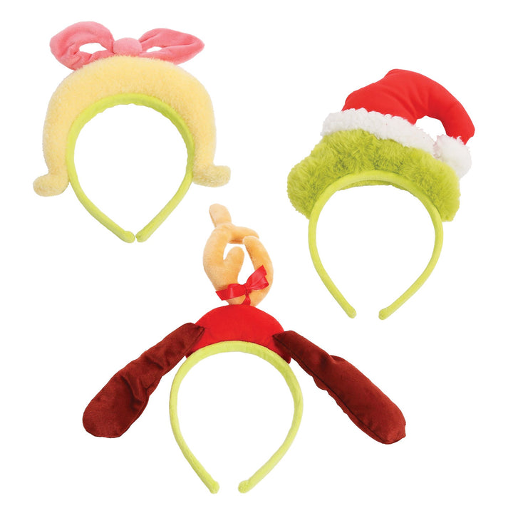 Grinch Max CLW Headbands, st/3