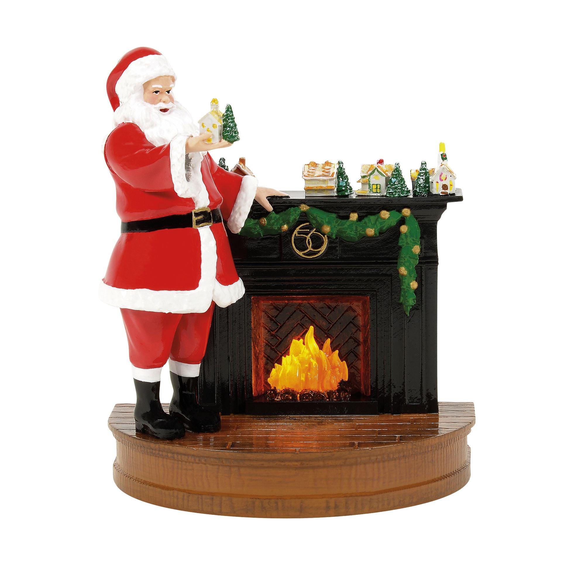 dept 56 デパートメント56 サンタオルゴール　クリスマス 50th Santa Comes To Town 2026 – Department 56