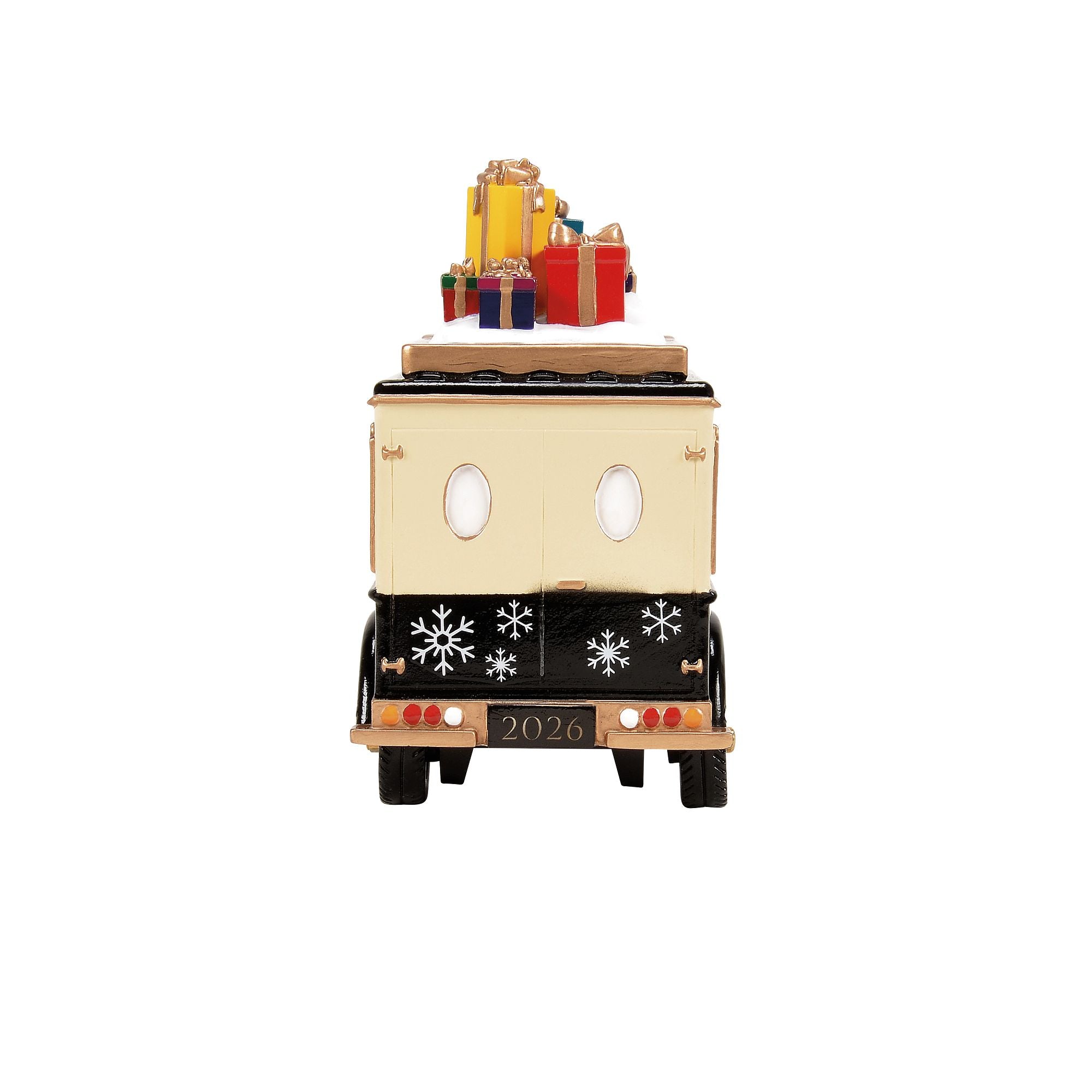 50s スパゲッティプードル　オブジェ　ビンテージ　コレクター 50th Village Express Van – Department 56