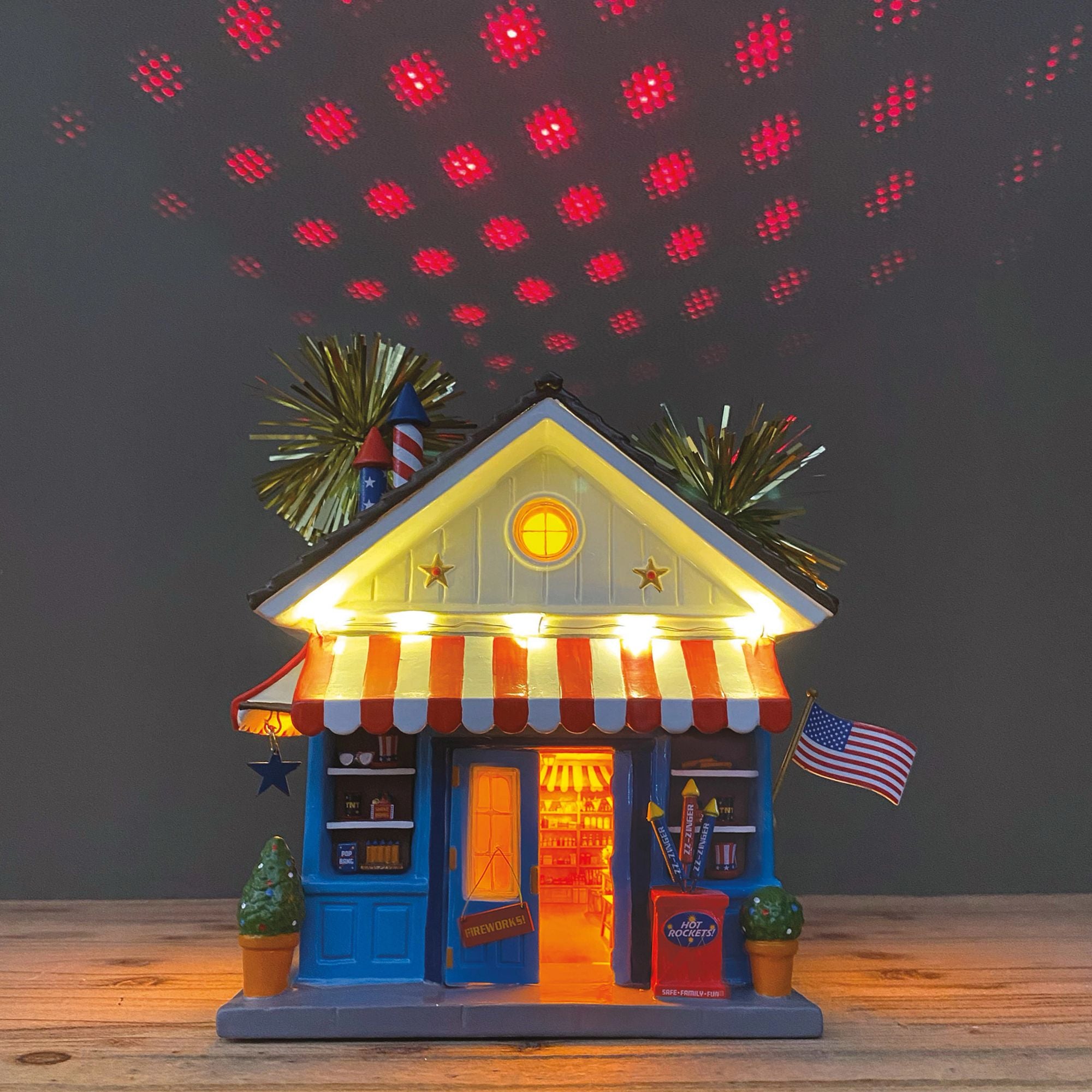 Stargazer Light, RED – Department 56