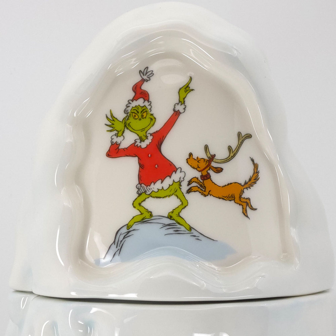 Grinch Mt Crumpit Cookie Jar