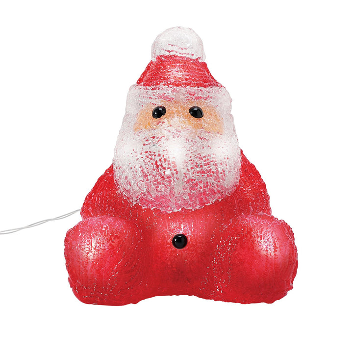 Sitting Santa LED Decor
