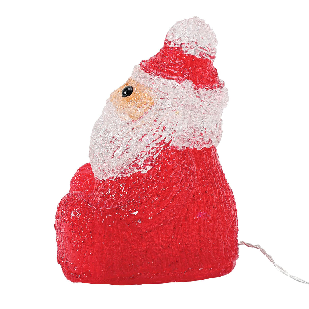 Sitting Santa LED Decor