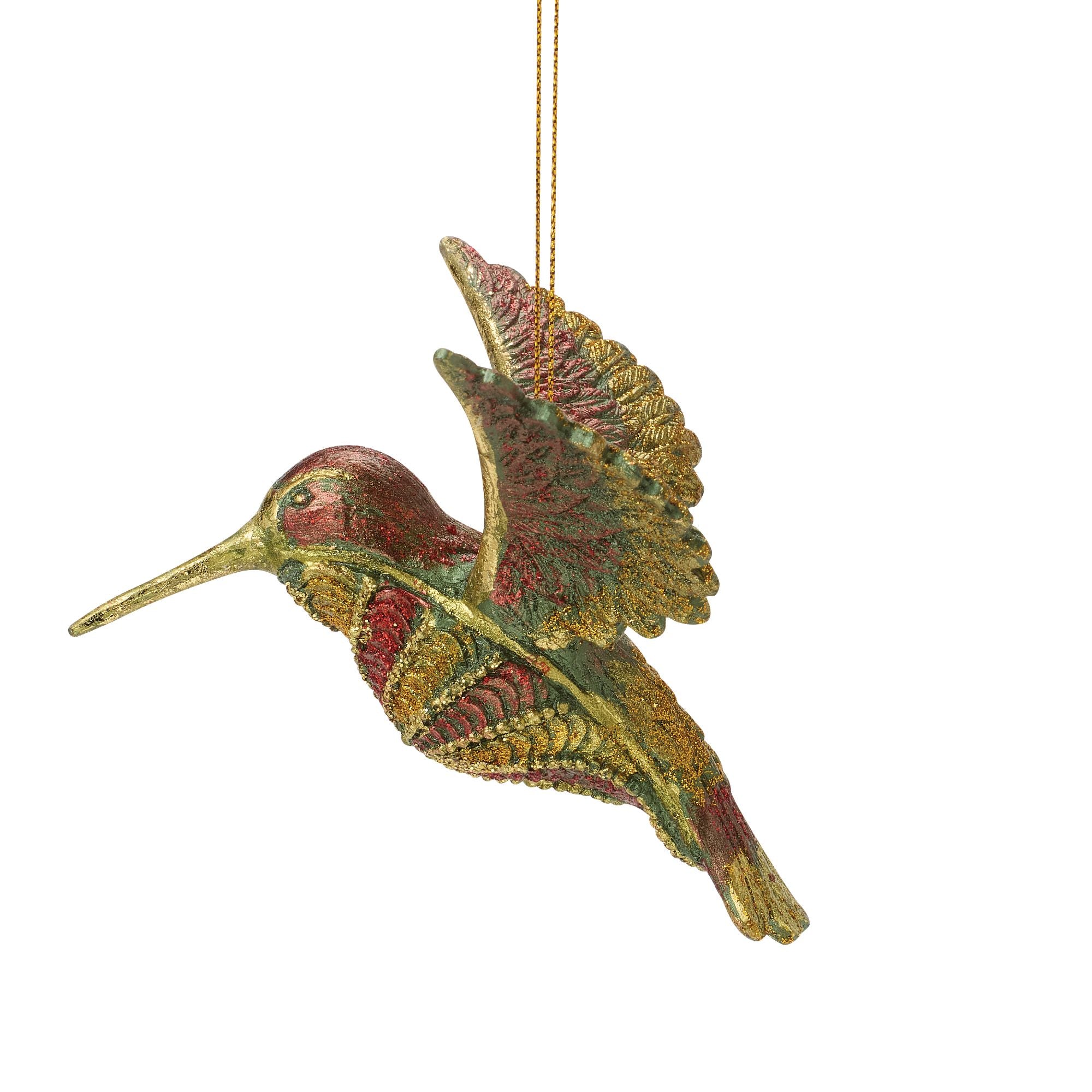 Swirly Hummingbird Green – Department 56