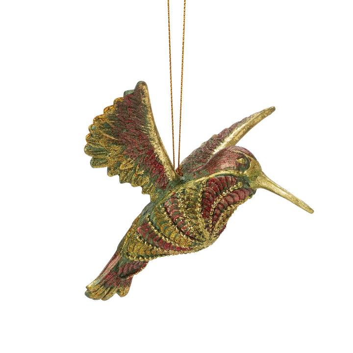 Swirly Hummingbird Green