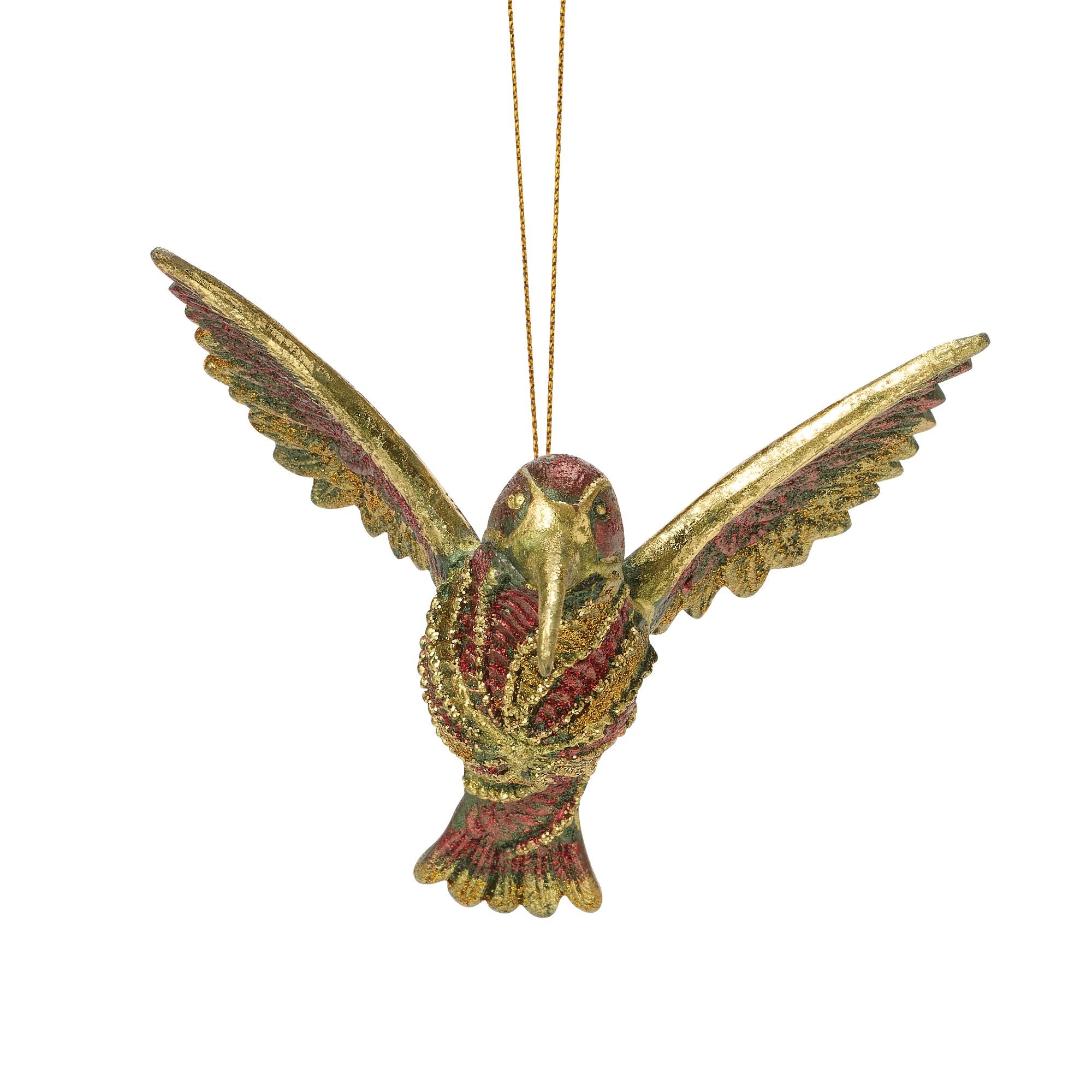 Swirly Hummingbird Green – Department 56