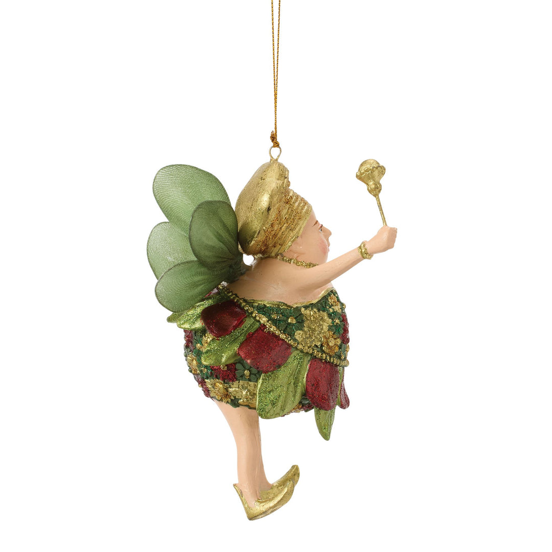 Berry Fairy Orn Green