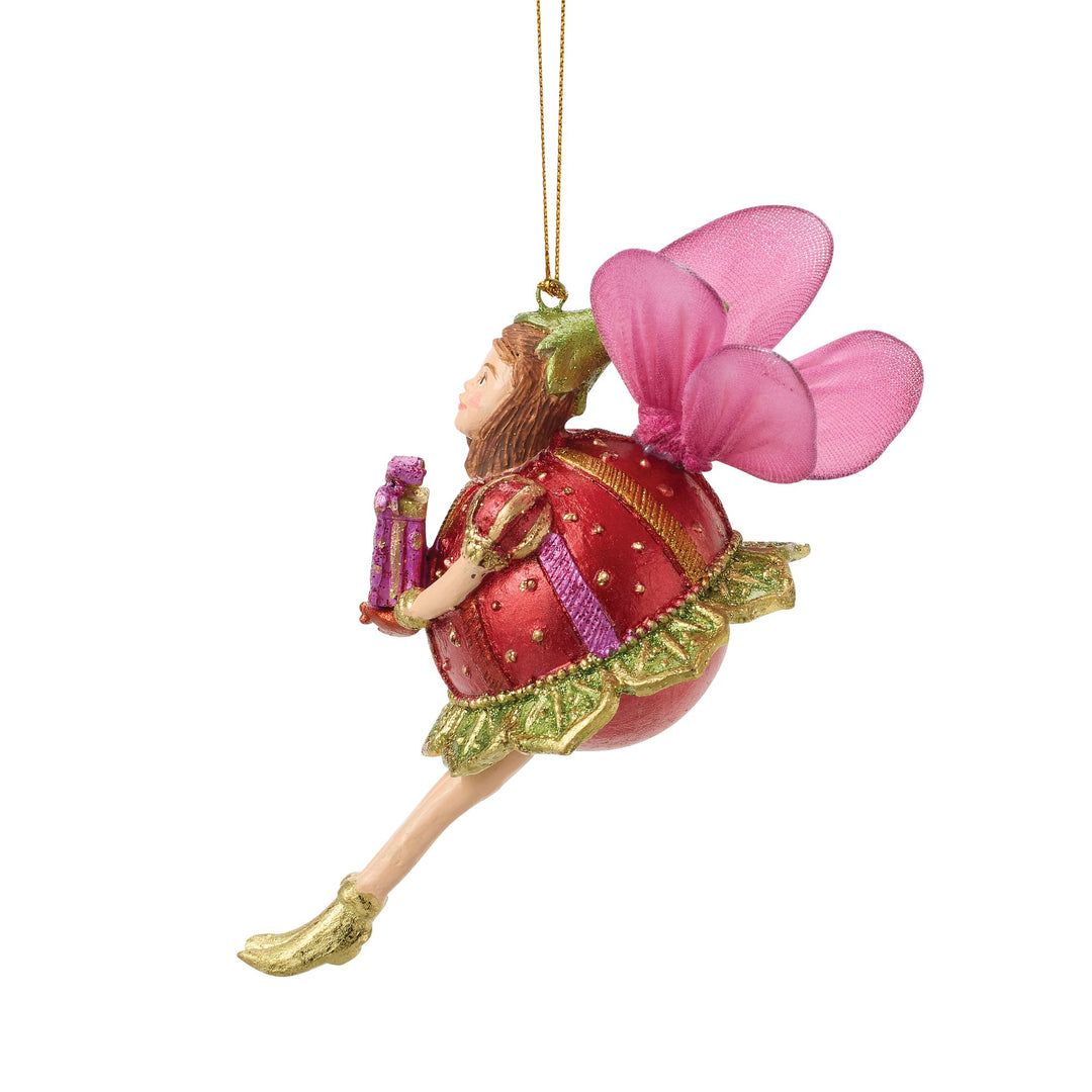 Yellowbelle Fairy Orn Red