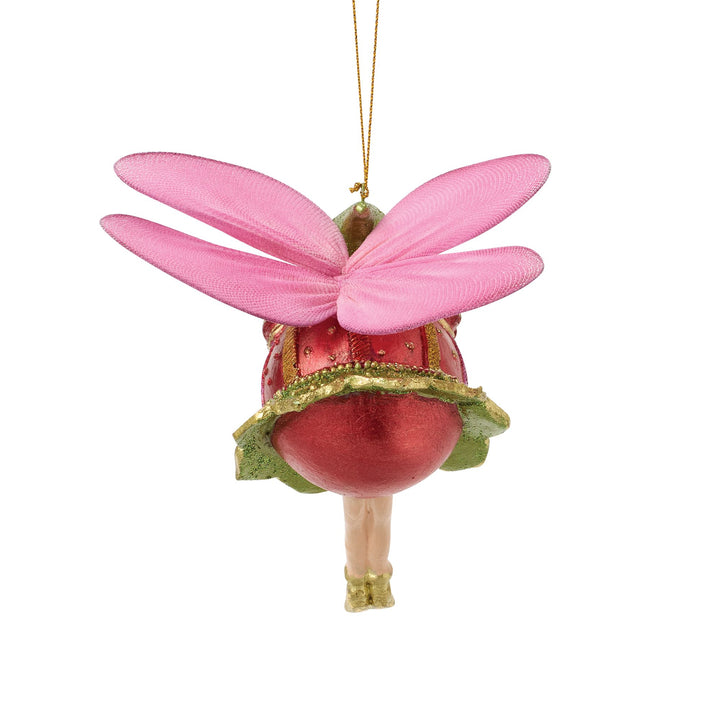 Yellowbelle Fairy Orn Red