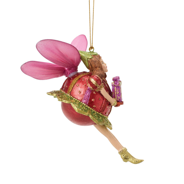 Yellowbelle Fairy Orn Red