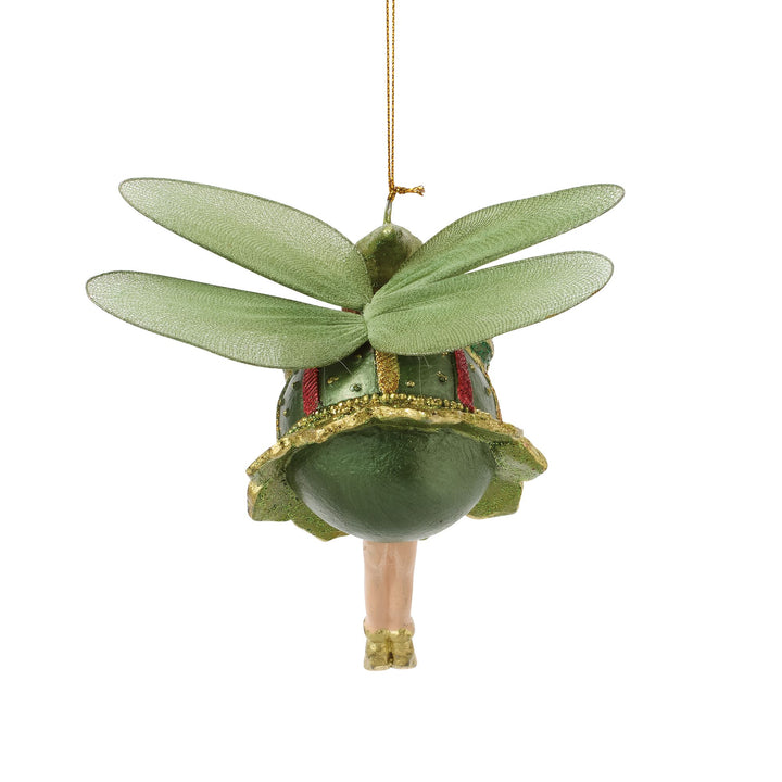 Yellowbelle Fairy Orn Green