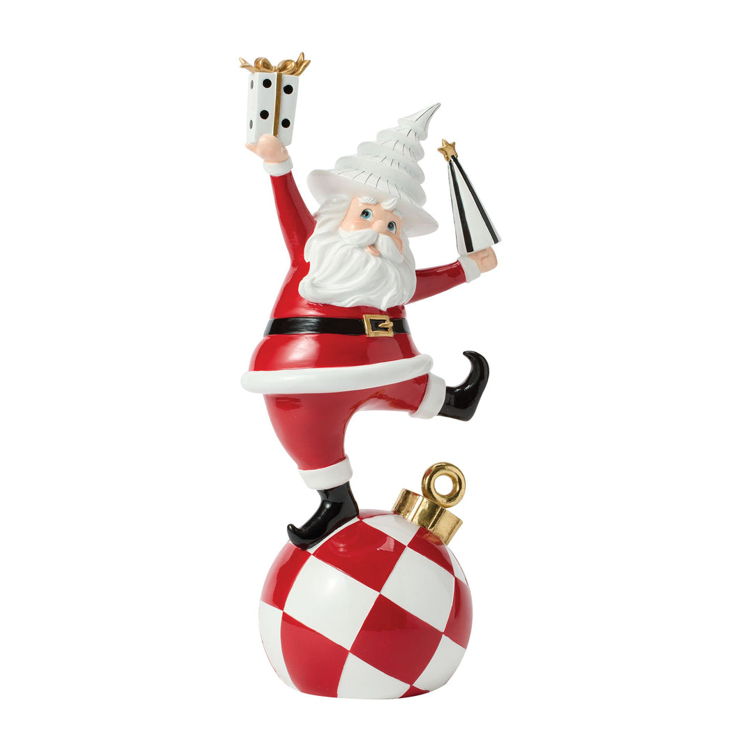 Santa with Tree and Giftbox