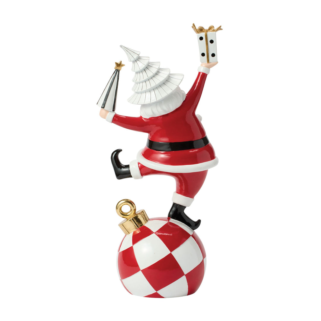 Santa with Tree and Giftbox