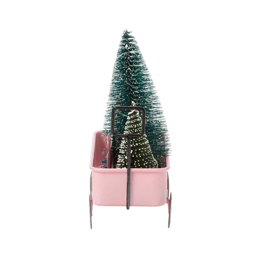 LED Happy Holidays Cart