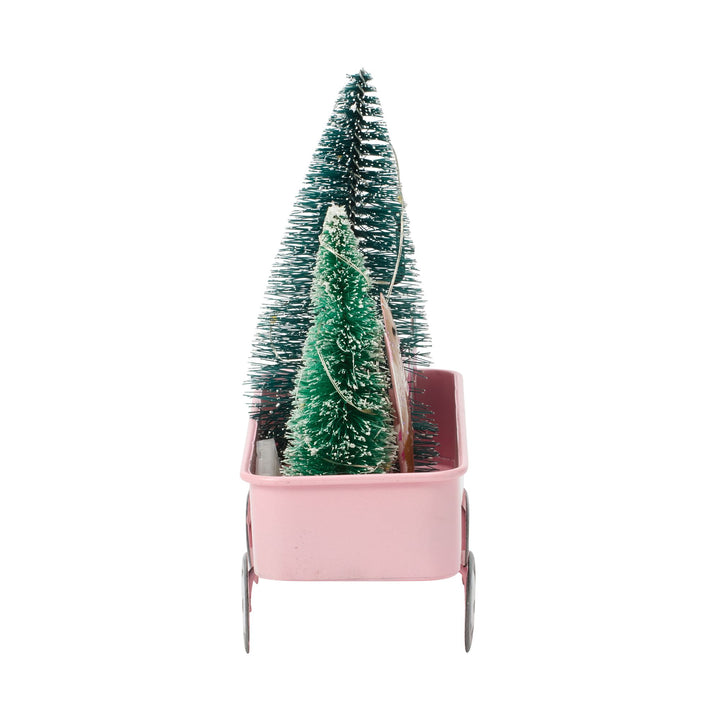 LED Happy Holidays Cart