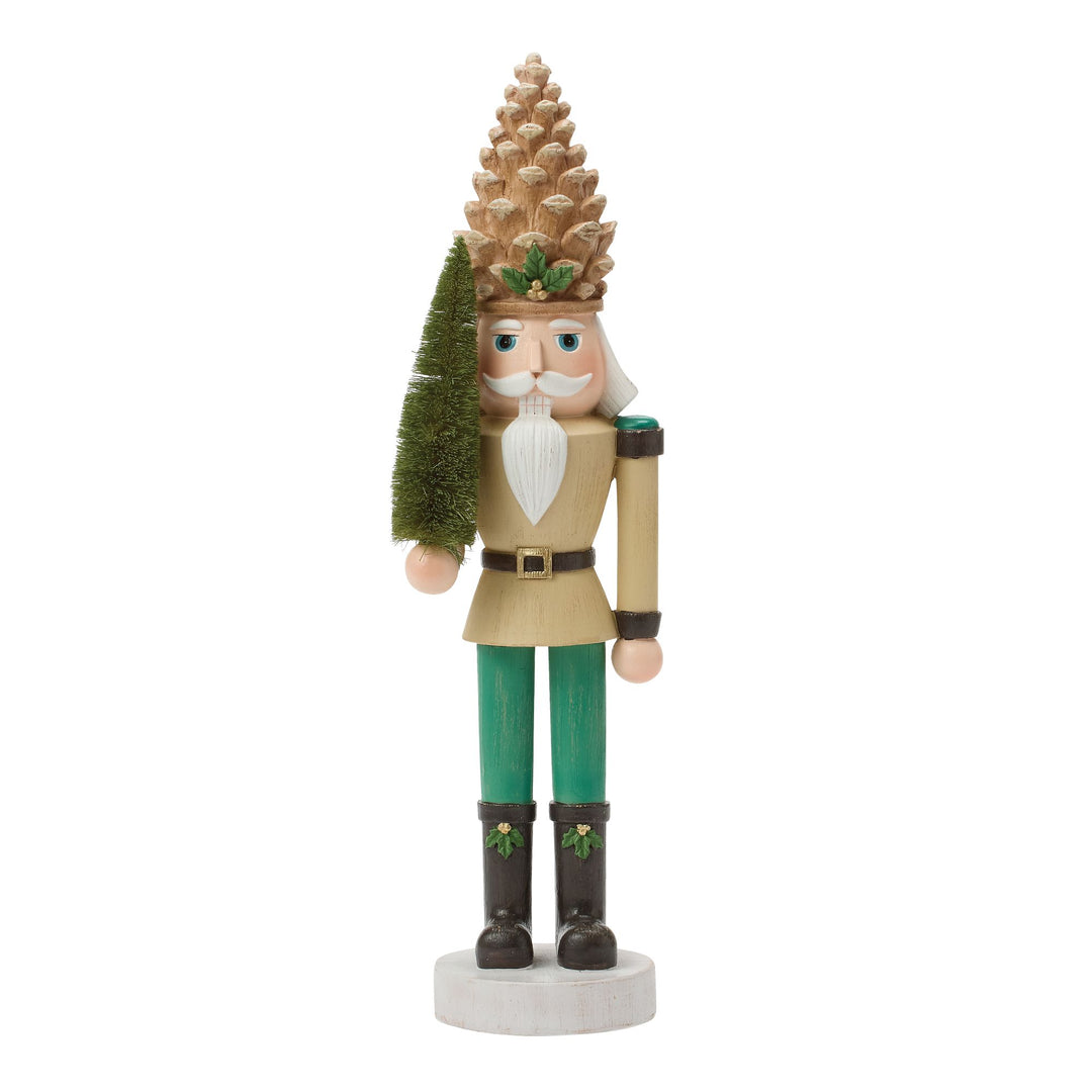 Woodgrain Soldier with Tree