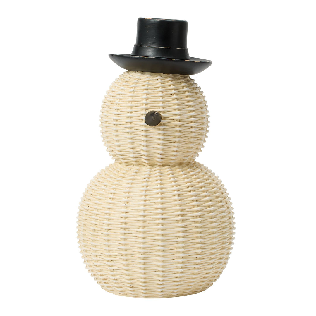 Rattan Snowman
