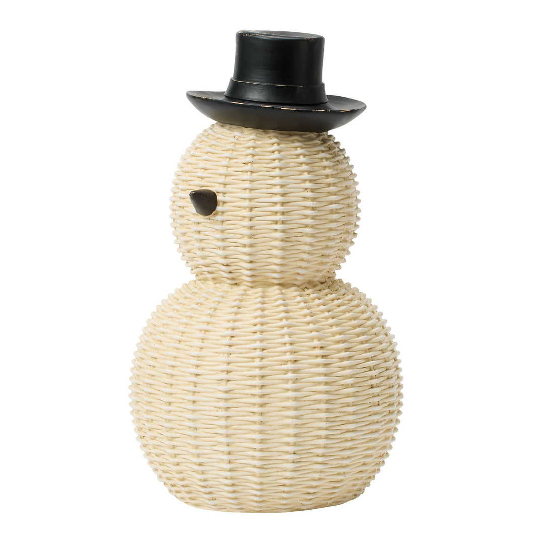 Rattan Snowman