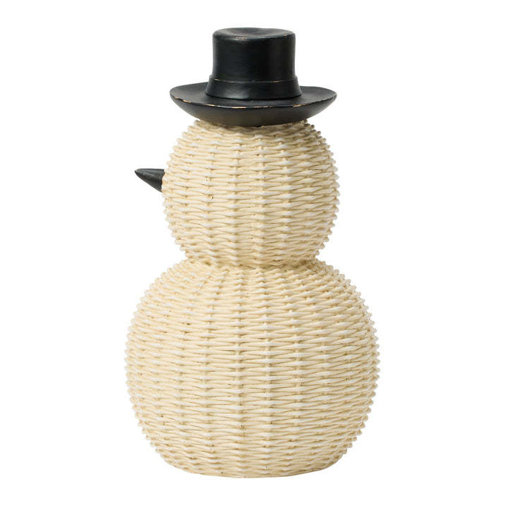 Rattan Snowman