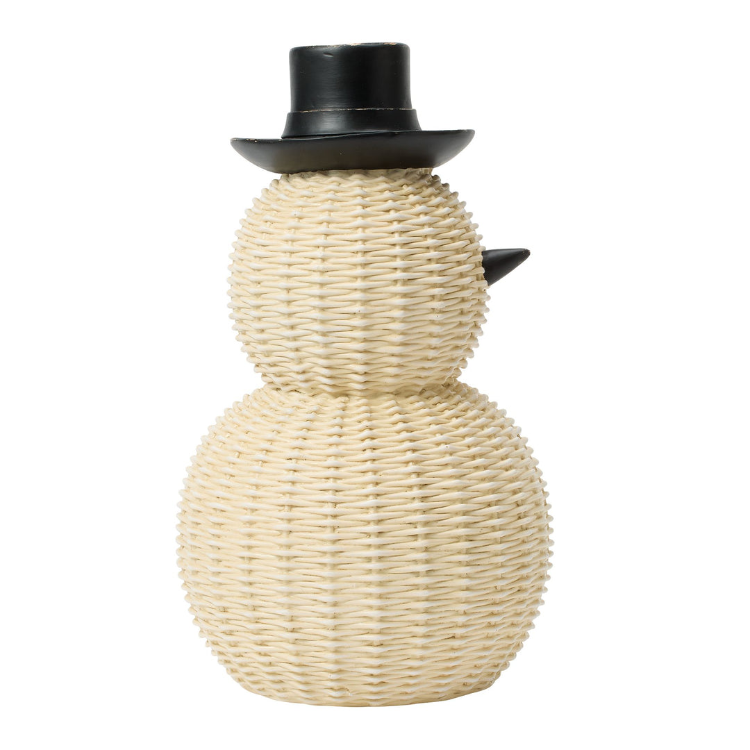 Rattan Snowman