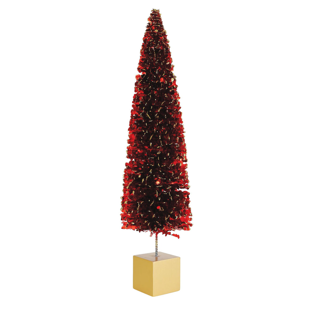 Red Sequin Tree