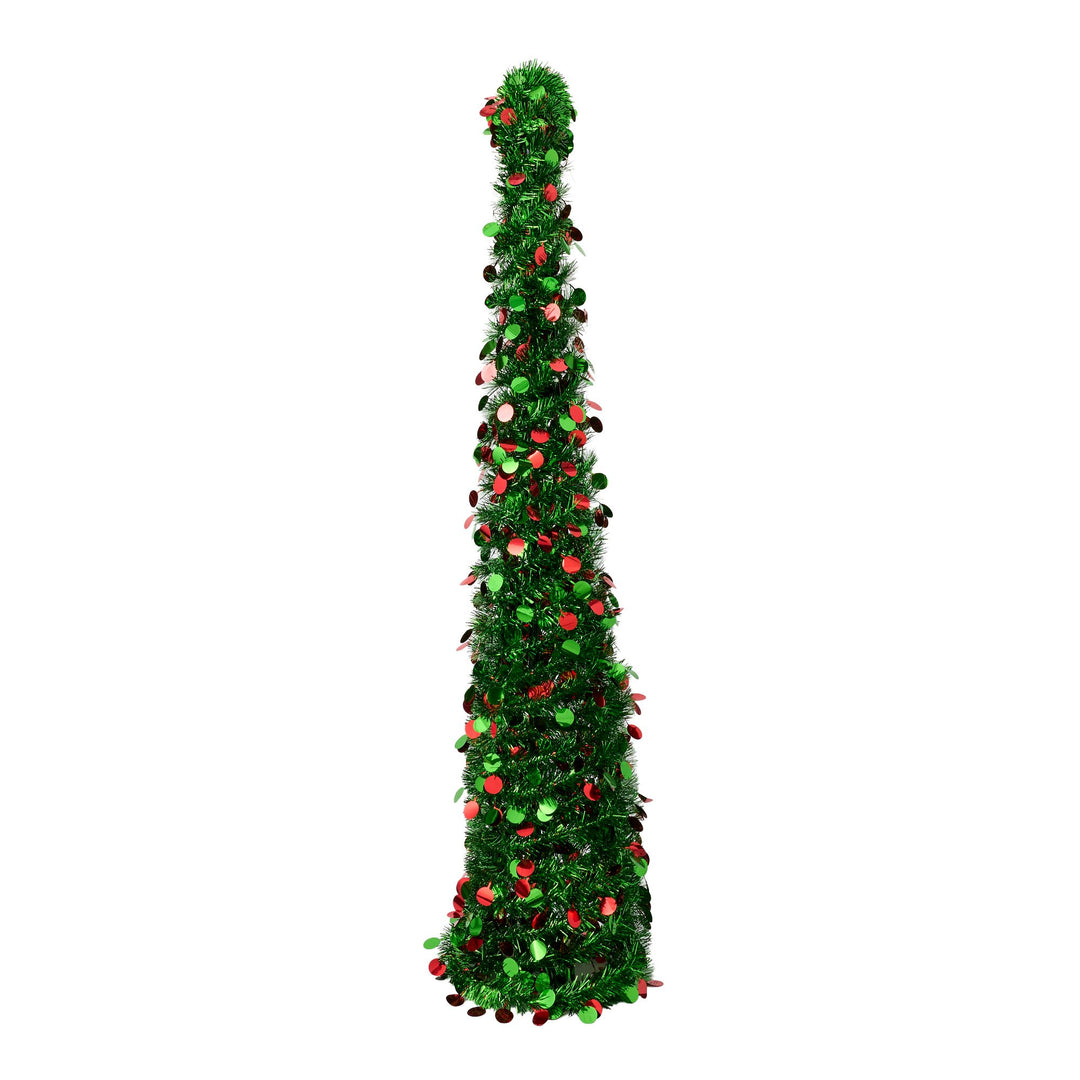 Traditional Curved Sequin Tree