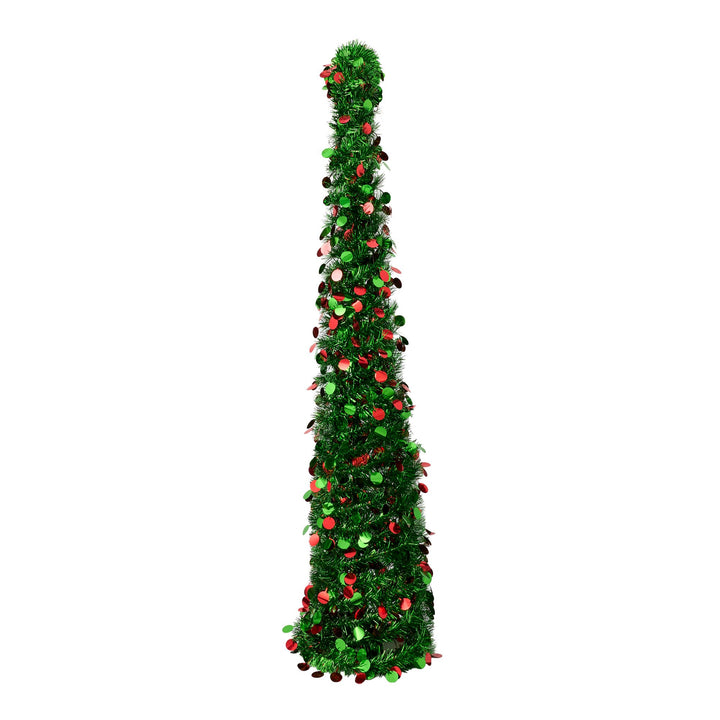Traditional Curved Sequin Tree