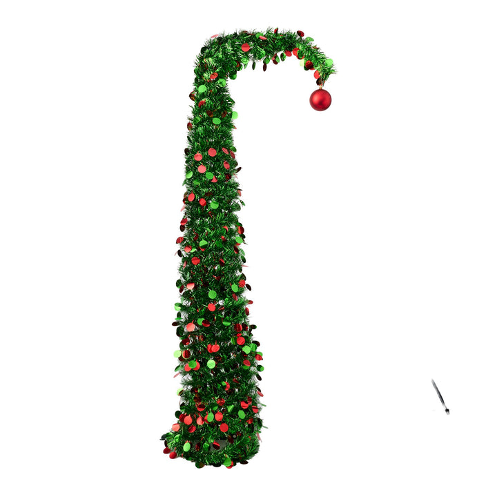 Traditional Curved Sequin Tree