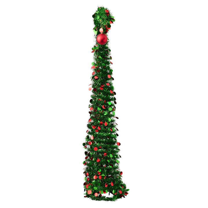 Traditional Curved Sequin Tree