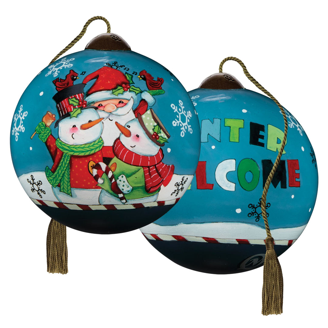 Winter Welcome Ornament