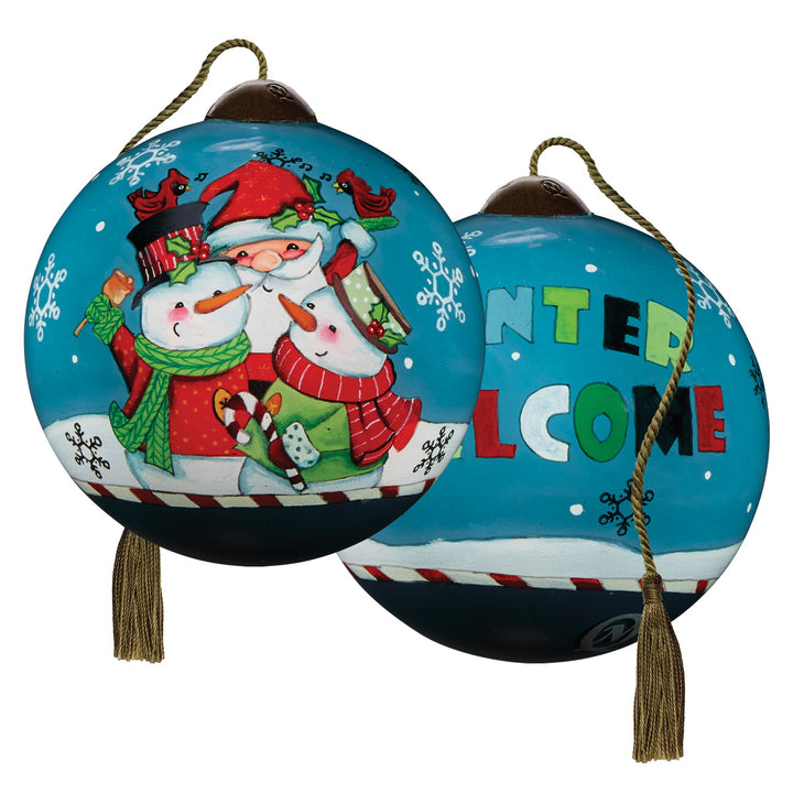 Winter Welcome Ornament