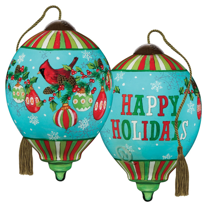 Happy Holidays Ornament