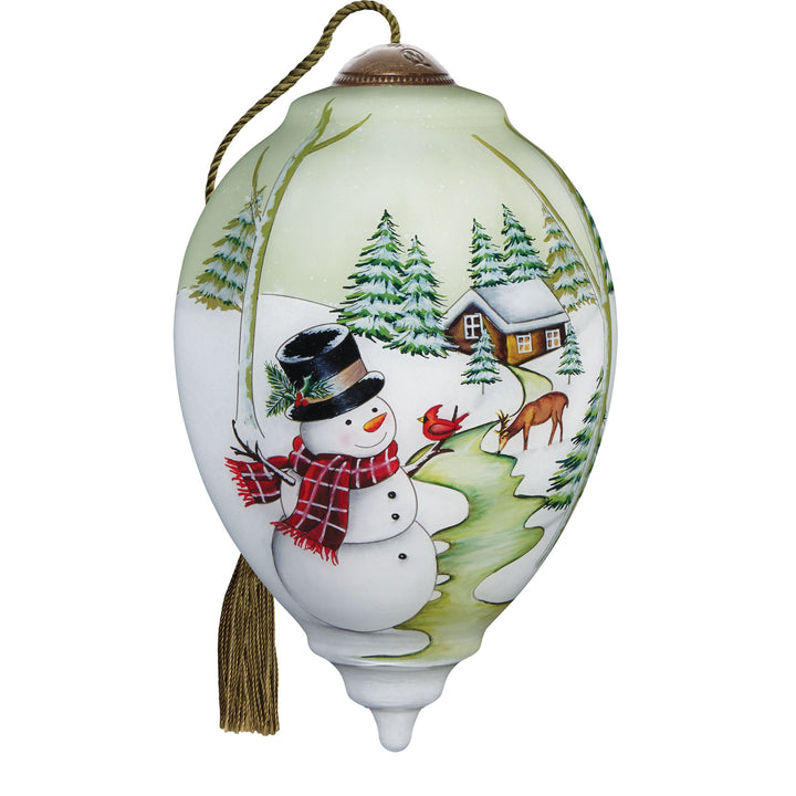 Snowy Serenity Ornament
