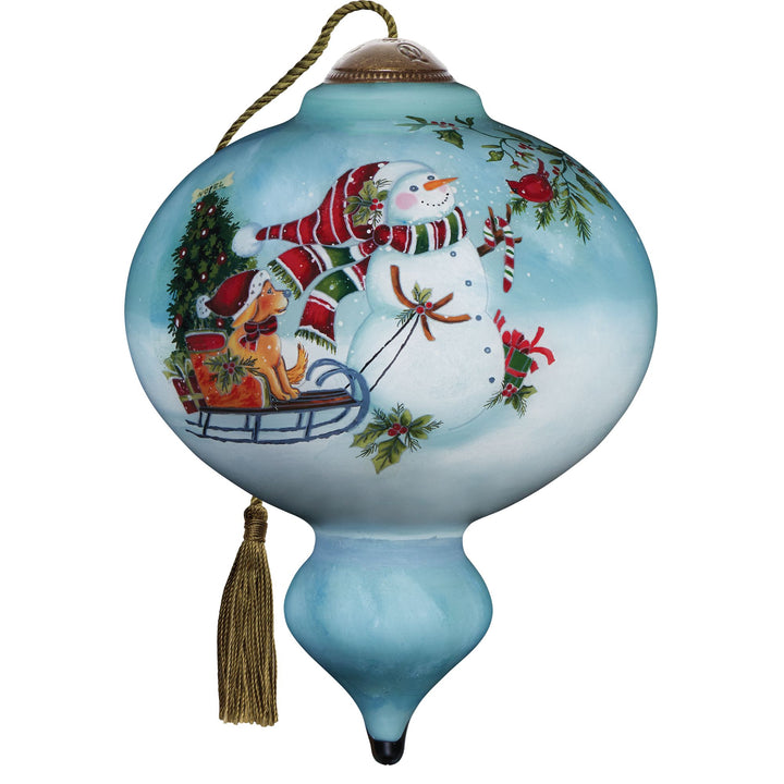 Hauling Holiday Cheer Ornament