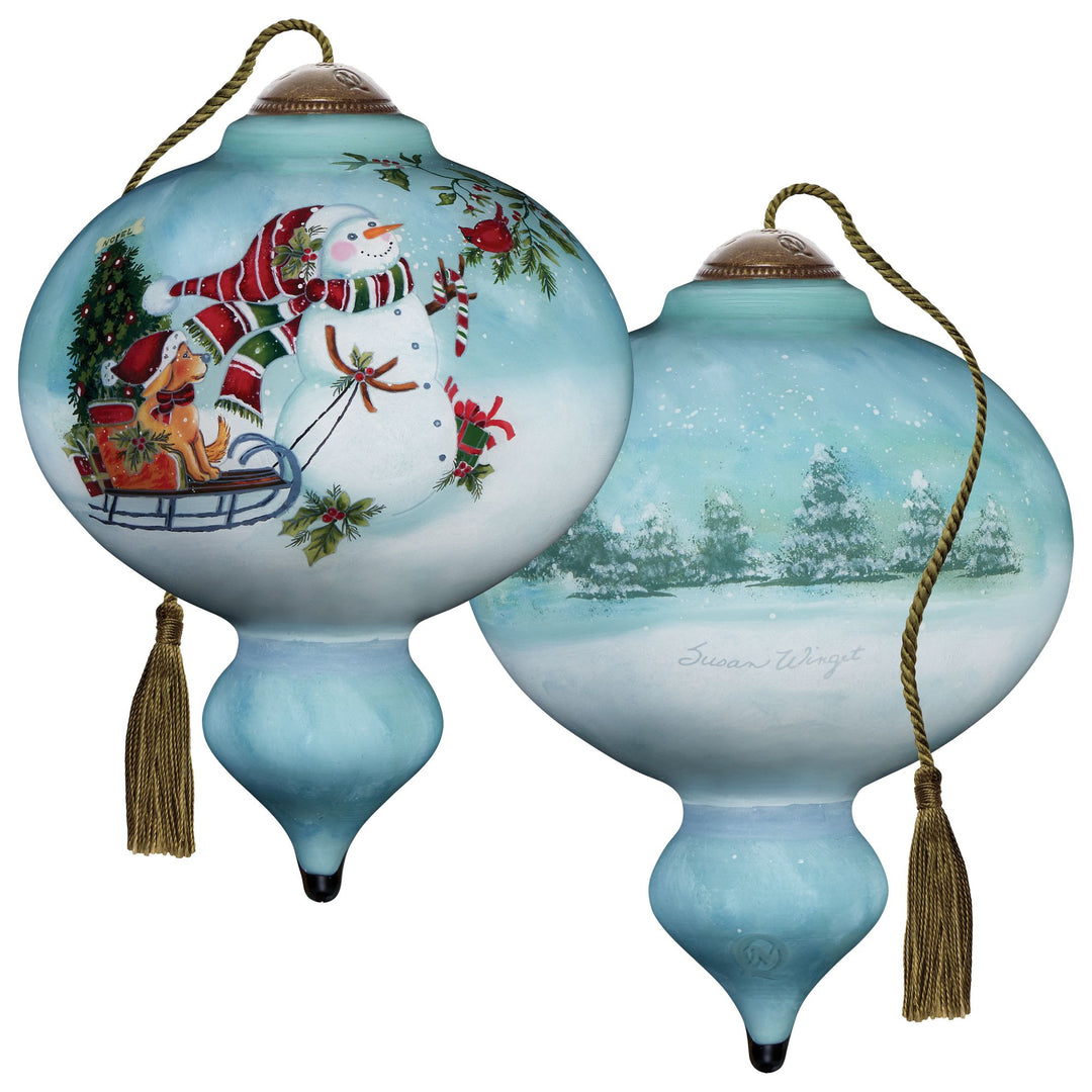 Hauling Holiday Cheer Ornament