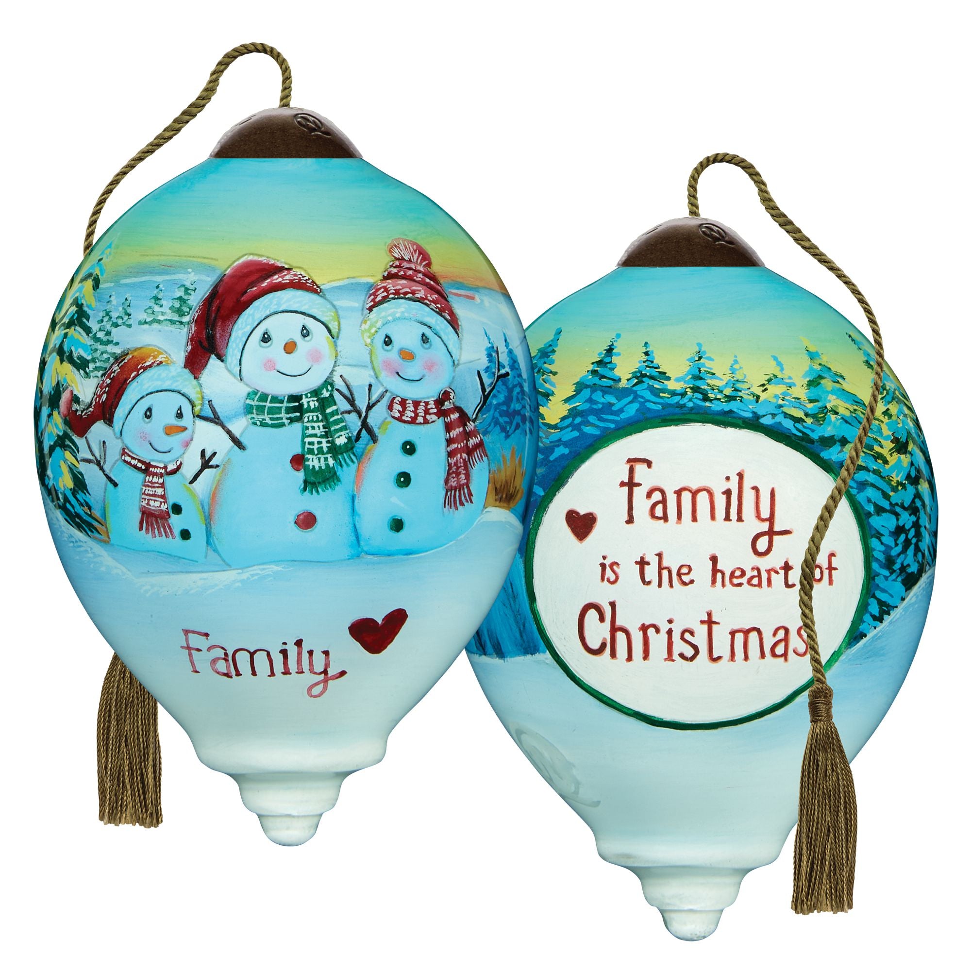 Hao-D様オーダー　オーナメント Family Is The Heart Xmas Orn – Department 56