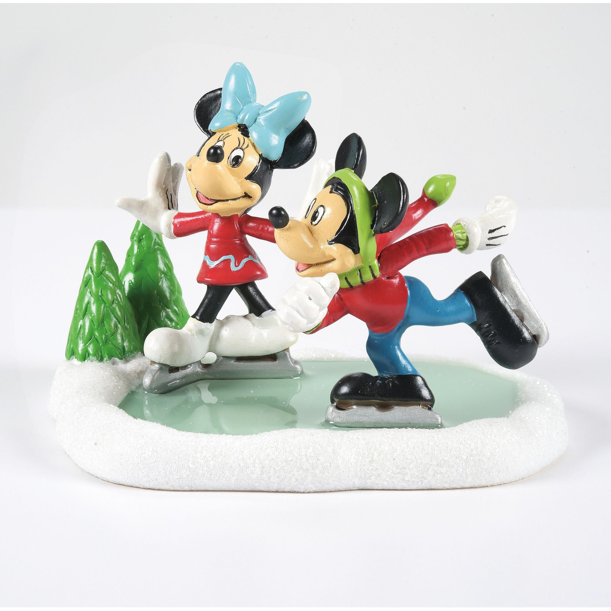 Mickey & Minnie Go Skating – Department 56