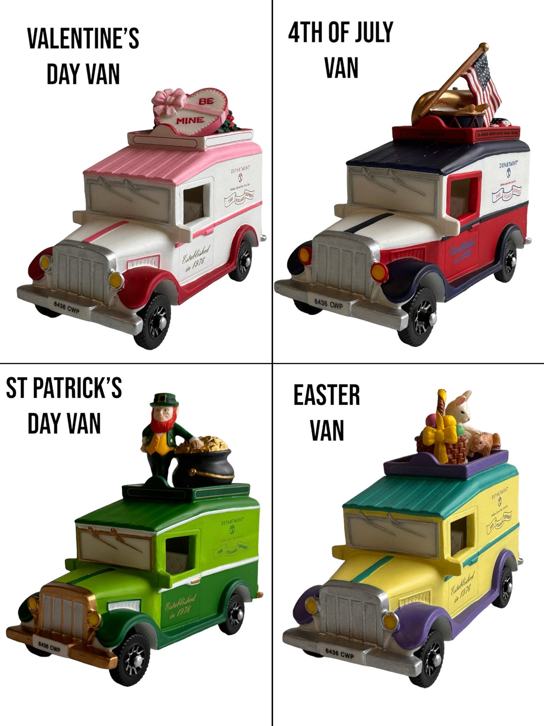 All the Holiday Vans