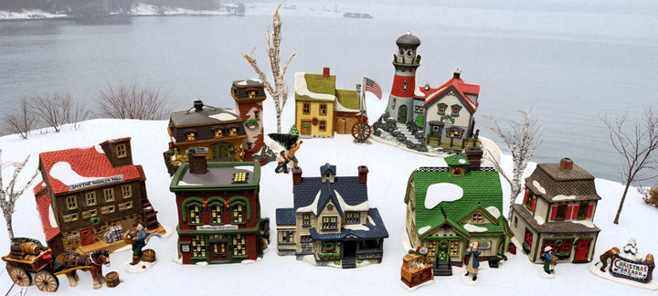 Vintage New England Village